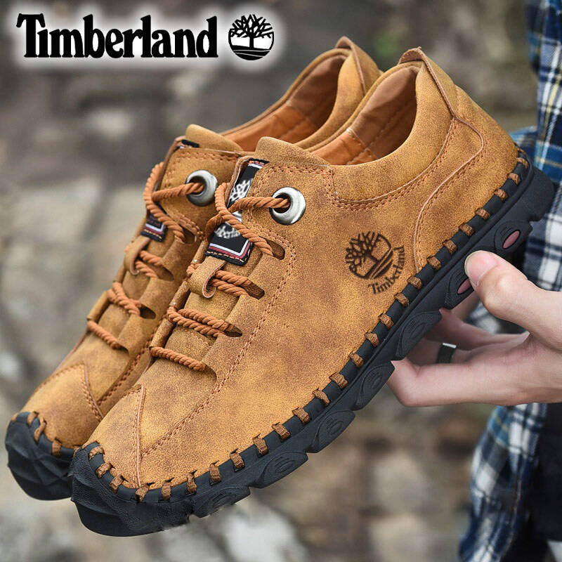 Timberland  Skórzane buty męskie z miękką podeszwą