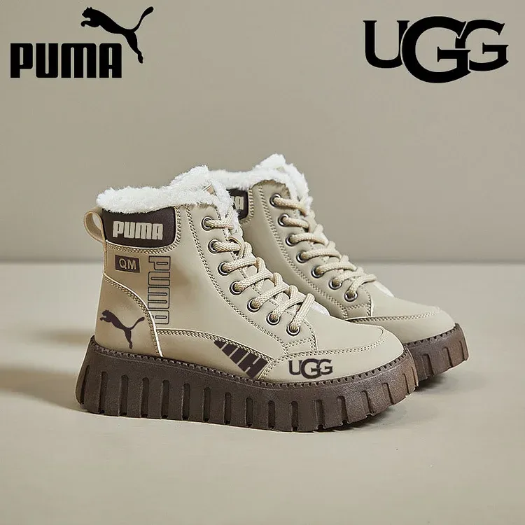 Neklizajuće ženske čizme otporne na hladnoću UGG&PUMA