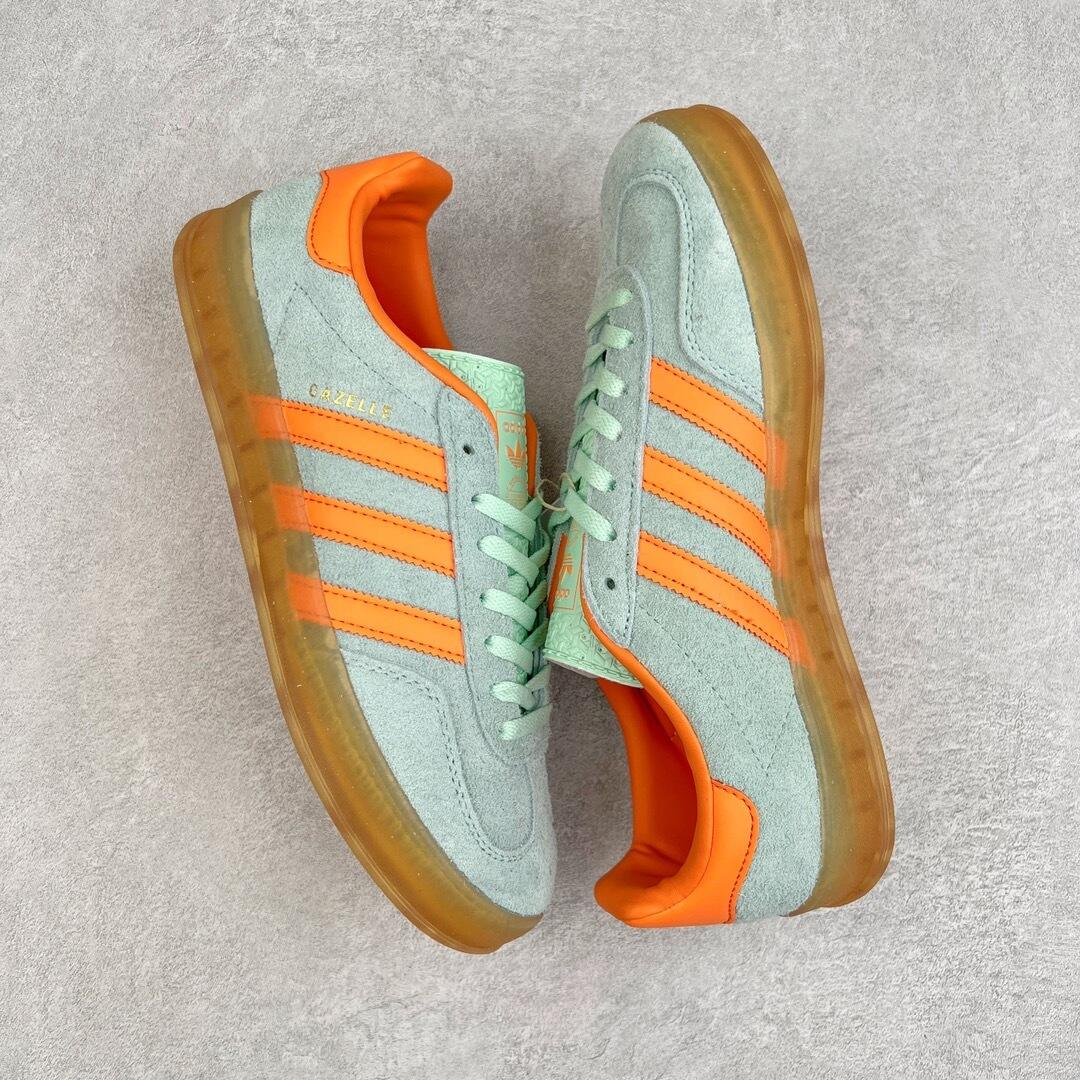 Adidas Gazelle 'Pulse Mint Solar Orange'