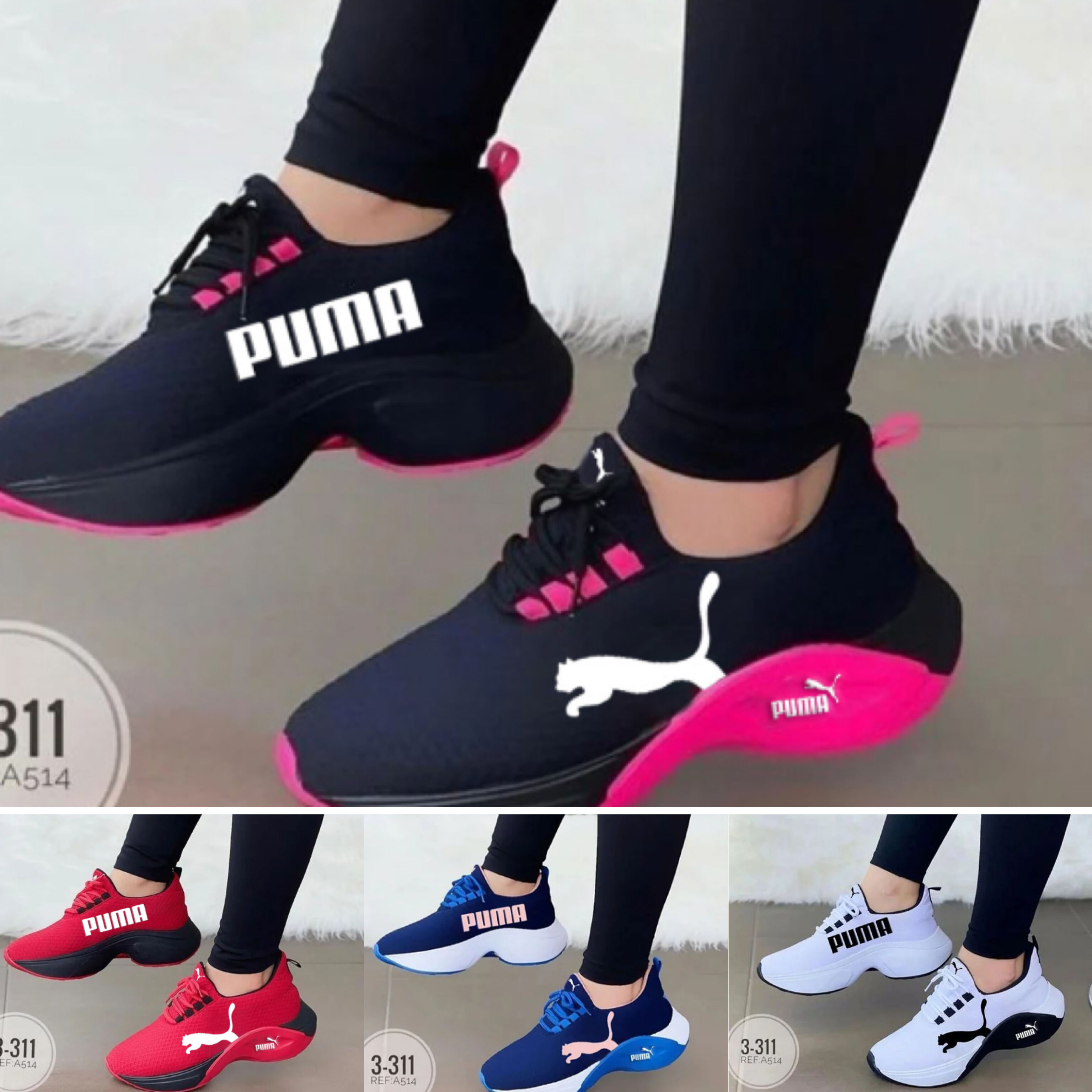 PUMA® női szabadidős tornacipő