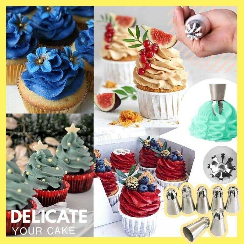 🔥 Christma Sale 49% OFF🔥 Cake Decor Piping Tips