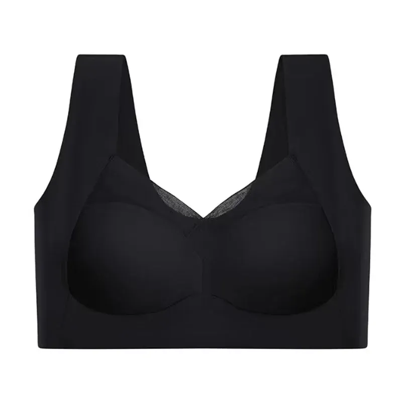 Triumph - seksowna bezszwowa bielizna push-up z lodowego jedwabiu[M-6XL]