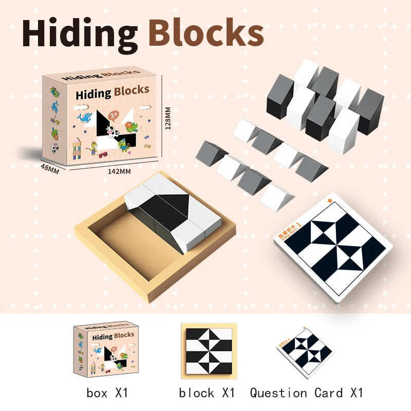 🔥HOT SALE 60% OFF🔥Puzzle Hidden Building Blocks