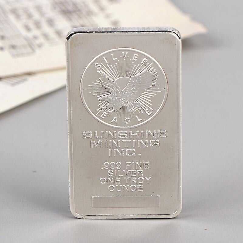 🔥🔥$6.65 Today 1OZ SUNSHINE MINTING Encapsulated Silver Bar