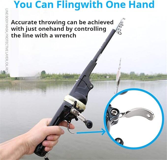 🔥HOT SALE 60% OFF🎣Fishing Rod Pulley All-in-One Folding Fishing Rods🐟