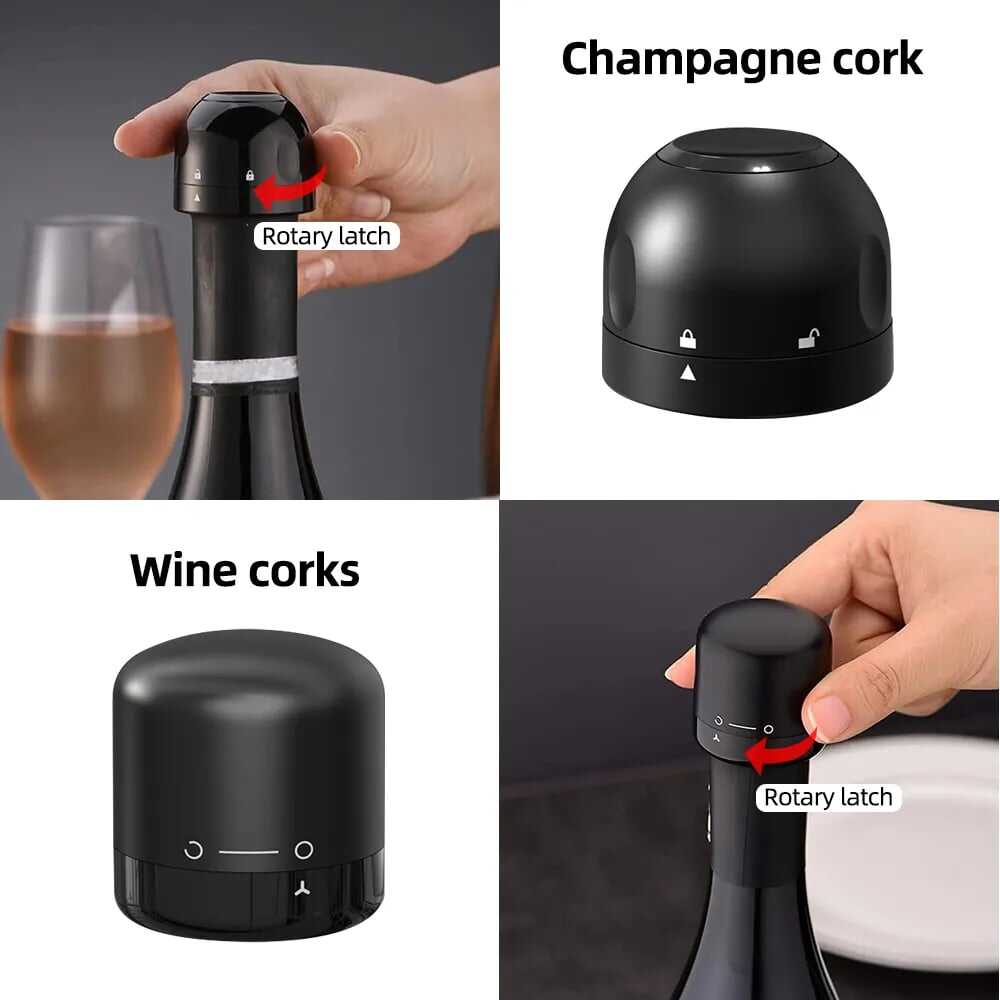 🔥Hot Sale 70% OFF🍾Vacuum Red Wine Bottle Cap Stopper