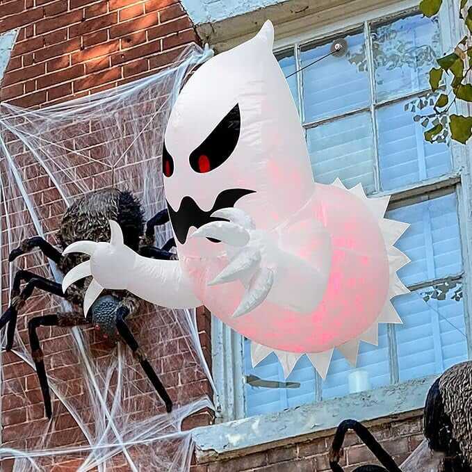 💥Last Day 55% OFF👻LED Halloween Inflatable Ghost