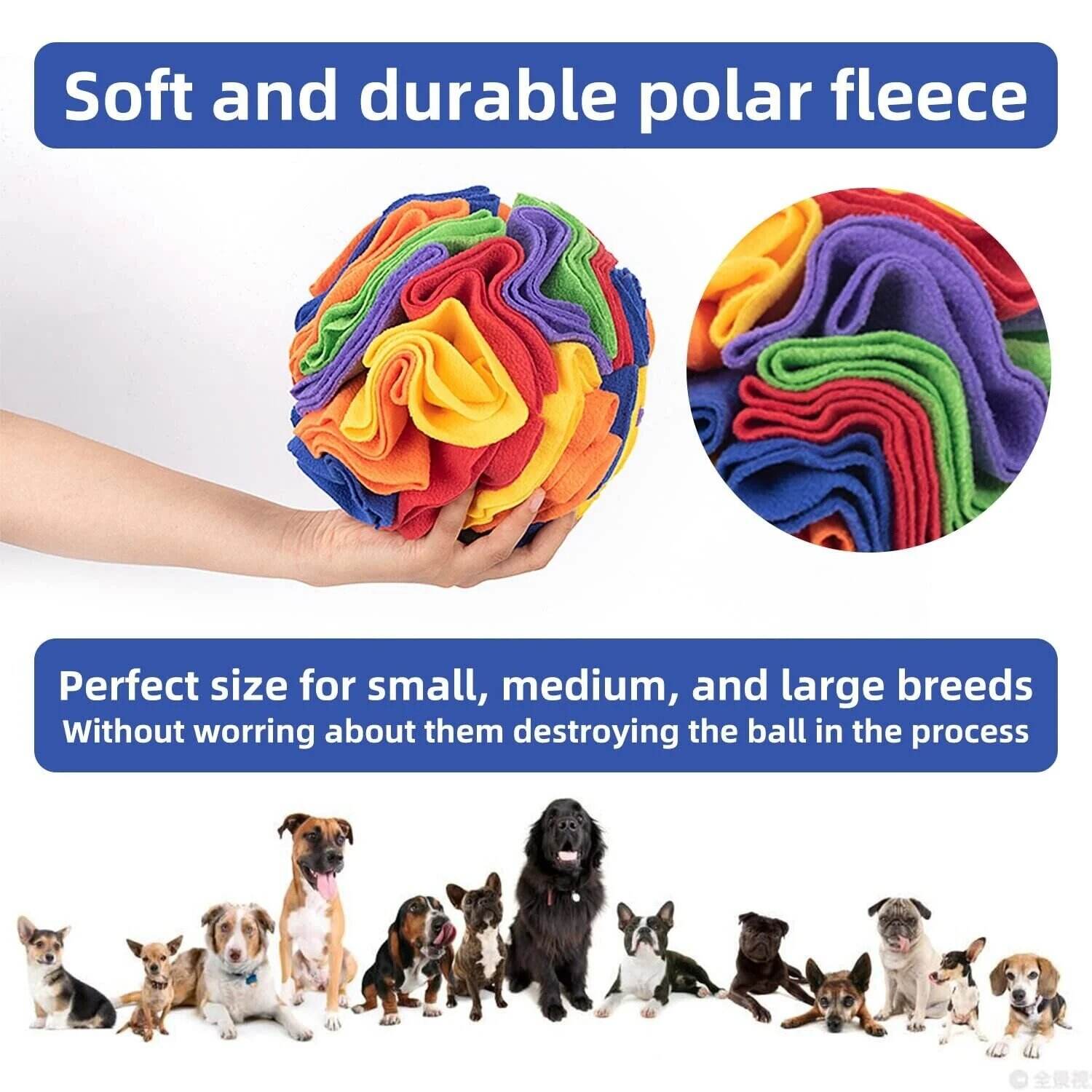 Foldable Dog Snuff Ball Dog Training Toy--Improve Pet IQ