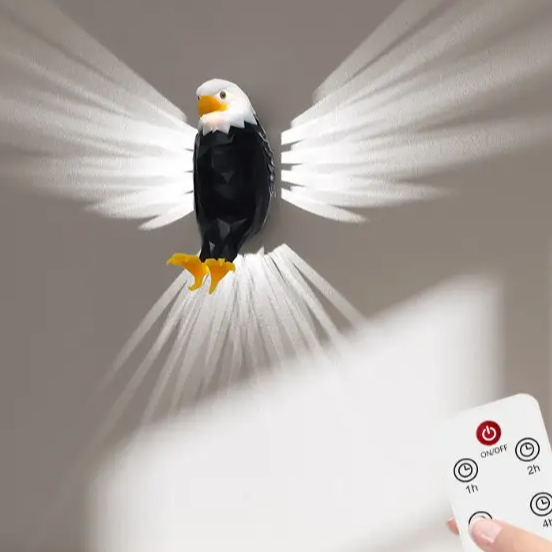 Bald Eagle Wall Light