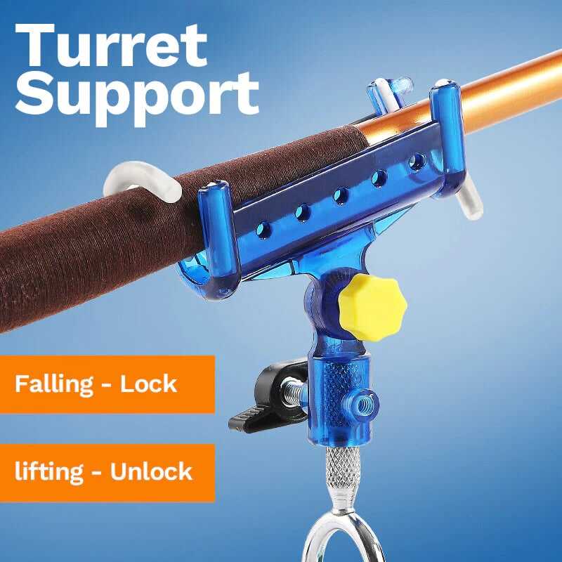 💥Christmas Sale🎣Fishing Rod self-Locking Turret Bracket