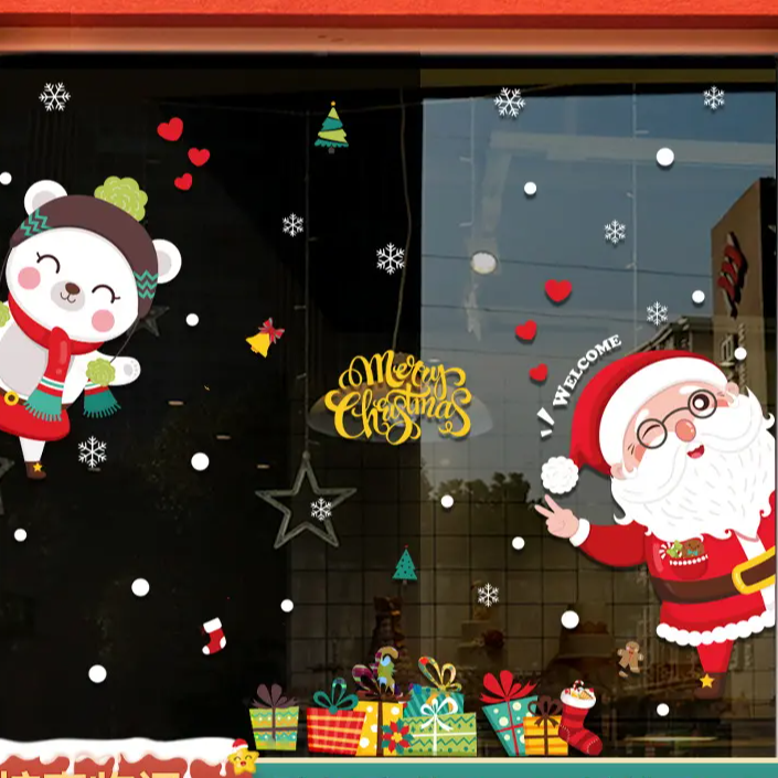 🎅💖Christmas Special-60% OFF🎄New Year Window Stickers