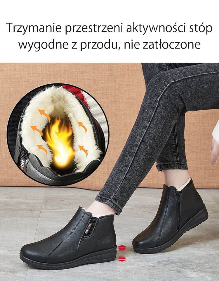 Wyściełane, ciepłe, bawełniane buty