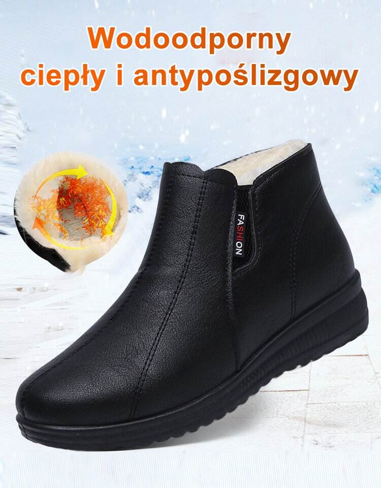 Wyściełane, ciepłe, bawełniane buty