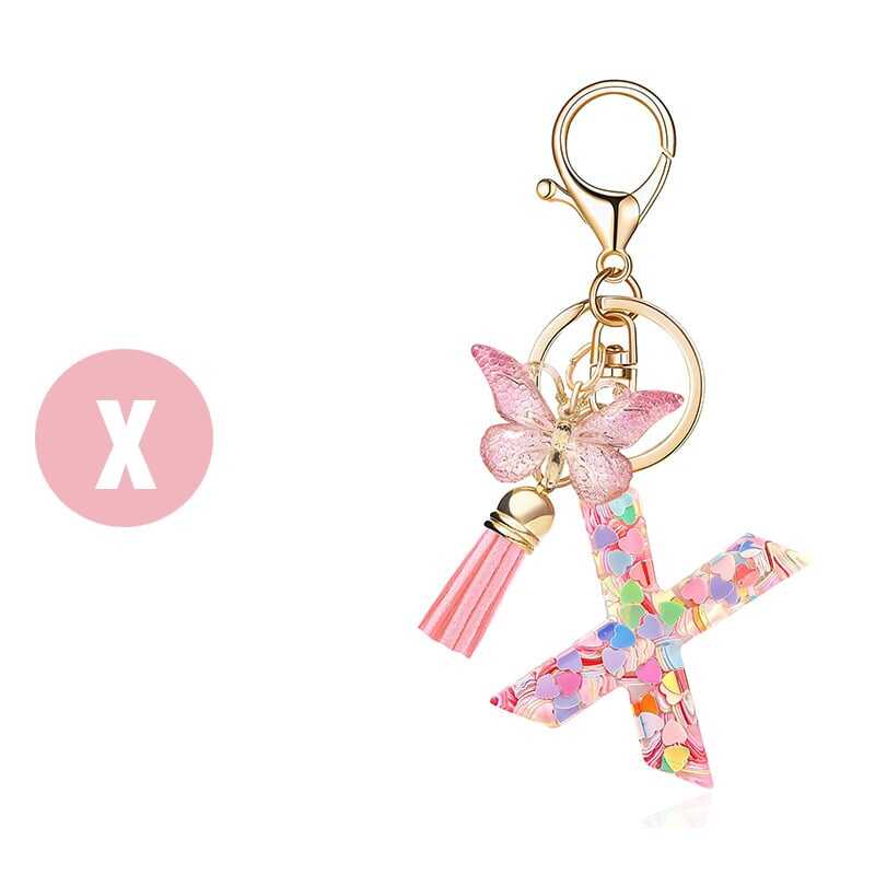 ⏰BUY 1 GET 1 FREE ONLY TODAY🌼Initial Letter Keychains🦋