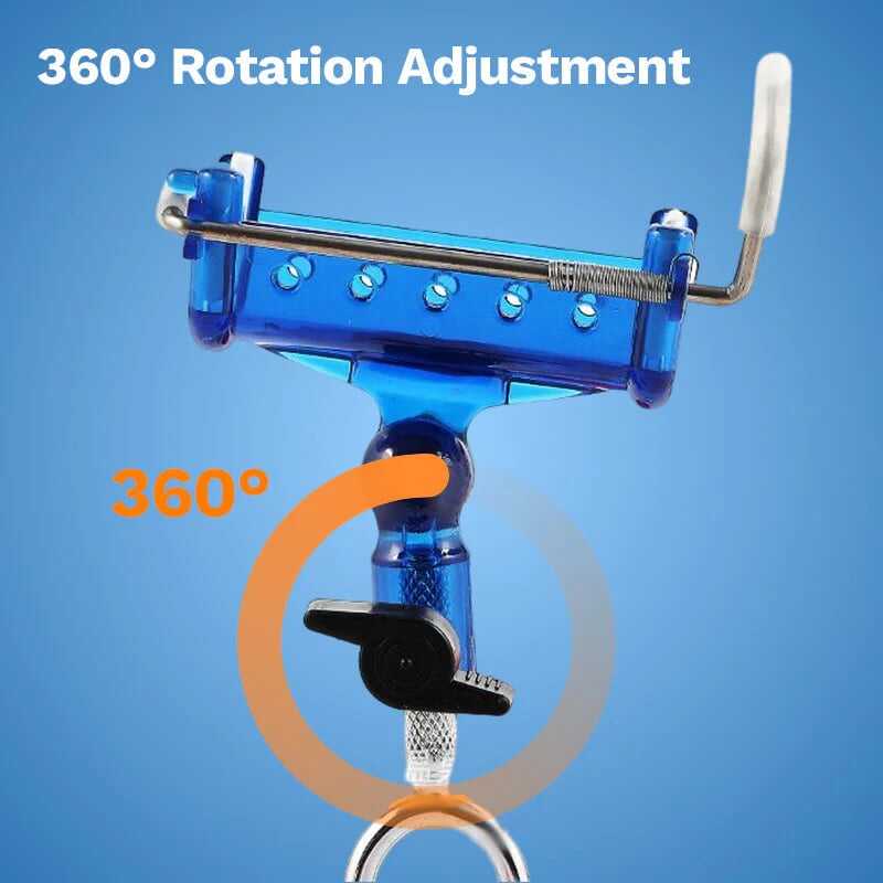 💥Christmas Sale🎣Fishing Rod self-Locking Turret Bracket