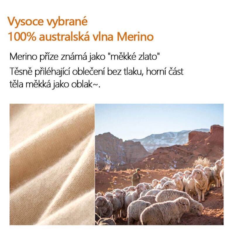 🔥BFCM hot sale - 100% svetr s dlouhým rukávem a kulatým výstřihem z australské merino vlny