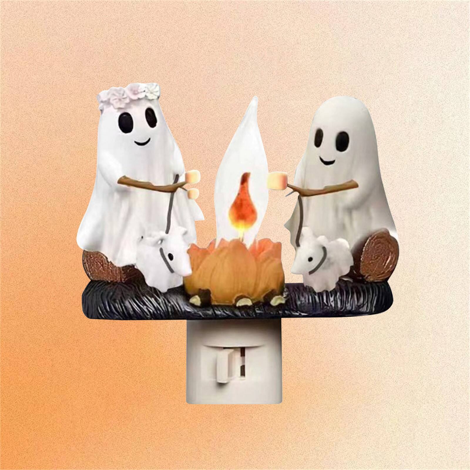 🎄2024 ✨Marshmallow Snowmen Flicker Nightlight