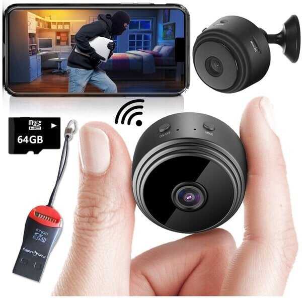 💥Sale 60% OFF 📸Mini 1080p HD Wireless Magnetic Security Camera