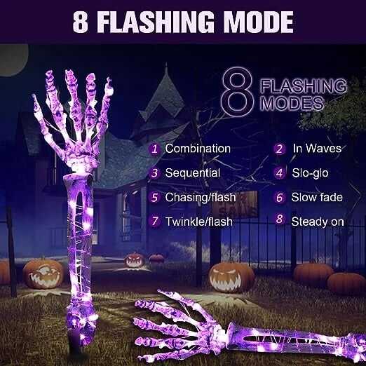 💀Glowing Halloween Ghost Hand Skeleton