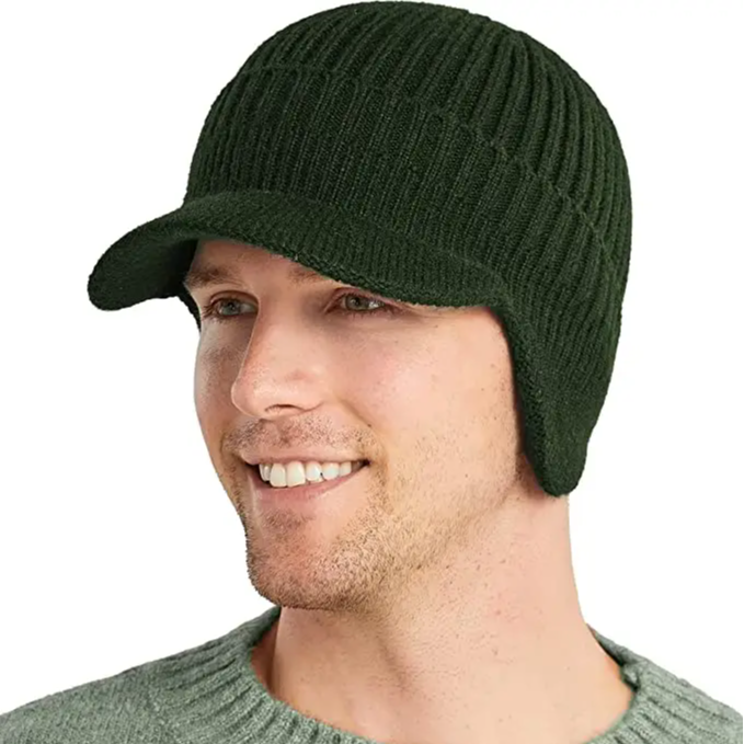 🔥Christmas Sale 60% OFF 🥶Elastic Warm Ear Protection Knitted Hat☃️