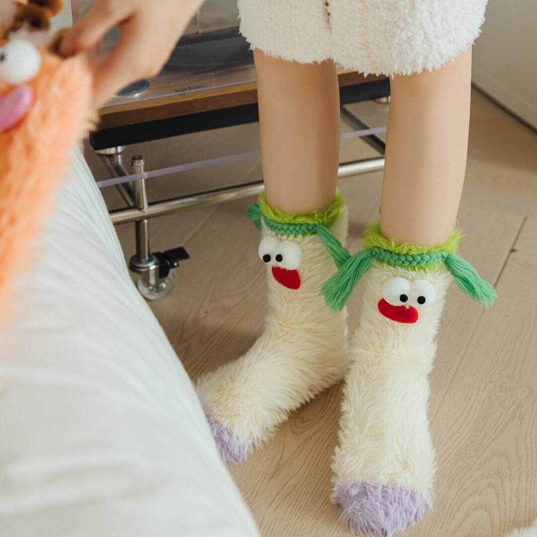 Warm Cozy Fluffy Cartoon Monster Socks🔥HOT SALE 50%OFF 🔥