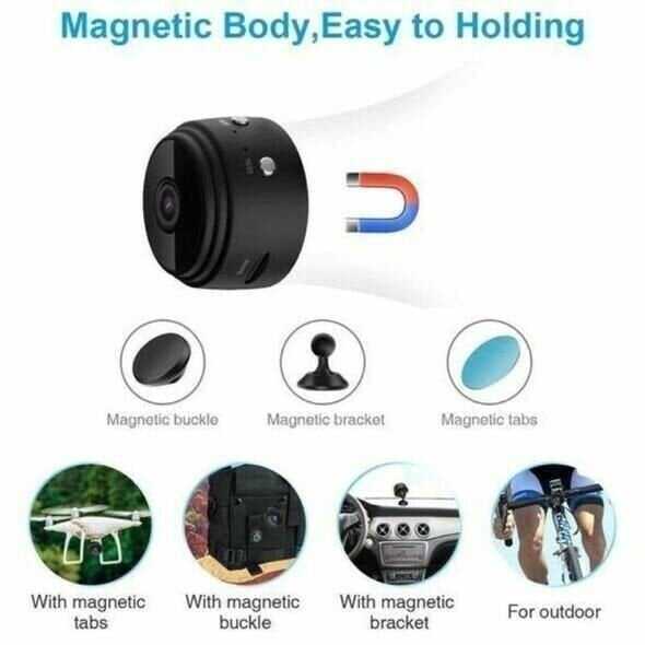 💥Sale 60% OFF 📸Mini 1080p HD Wireless Magnetic Security Camera