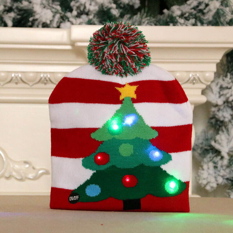 🎄 Early Christmas Sale 70% OFF🎄Christmas Theme LED Beanies