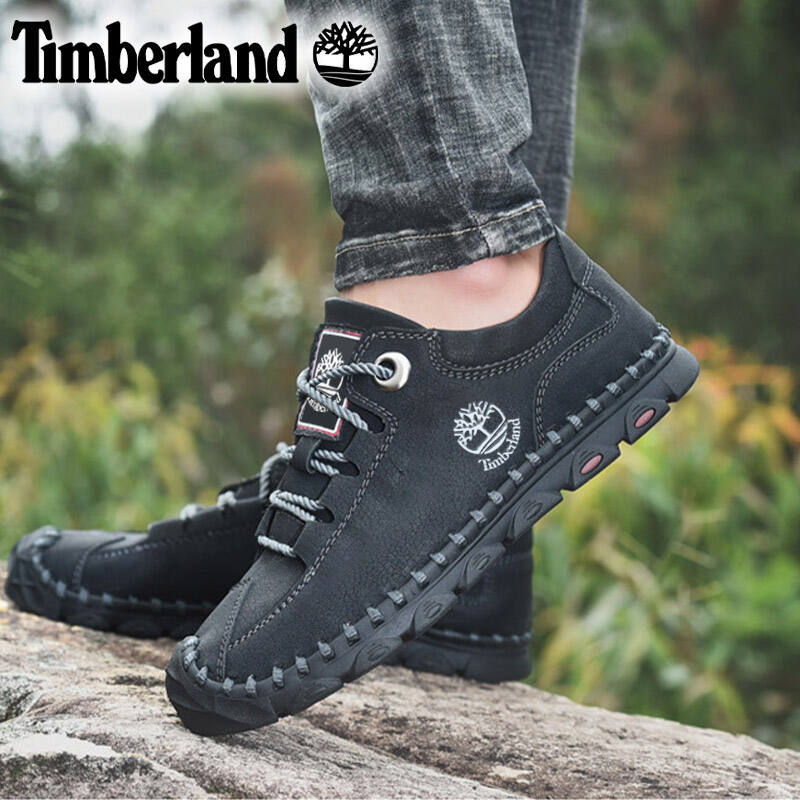 Timberland  Skórzane buty męskie z miękką podeszwą