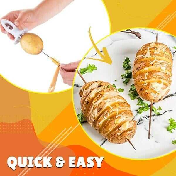 🎉Perfect Potato Tornado Cutter