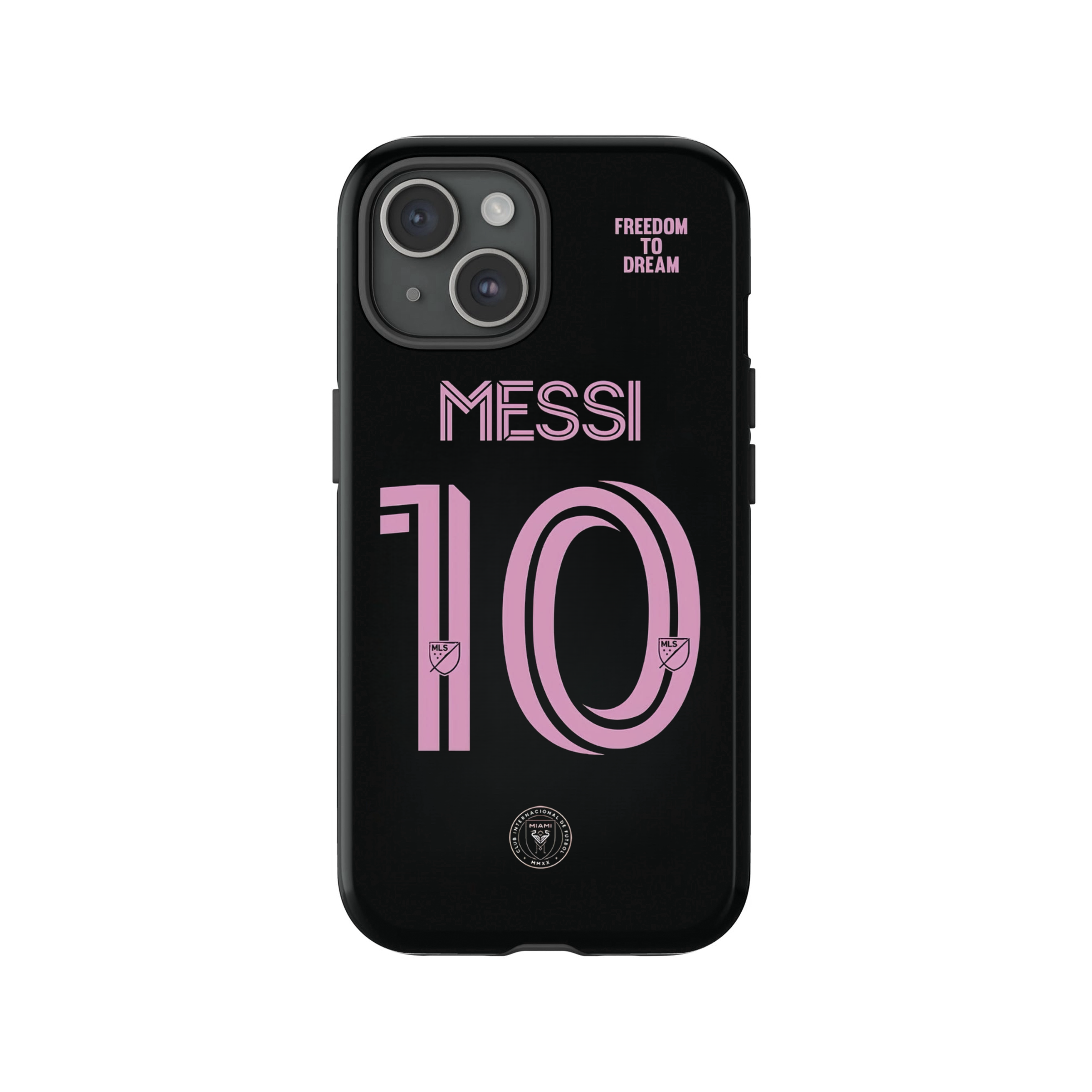 'Black Pink Number 10' Double Layer Hard Case