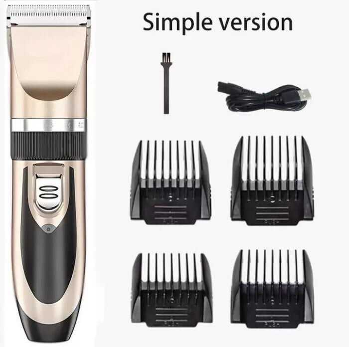 Low noise pet hair clipper