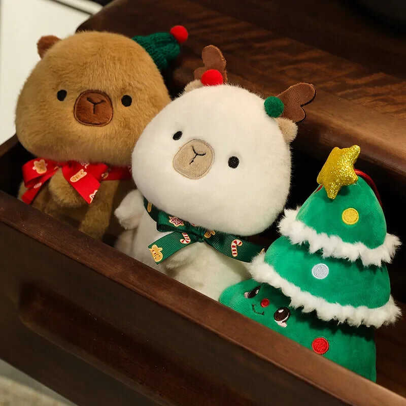 🎅Xmas Hot Sale 67% OFF🎄Capybara Christmas Plush Display