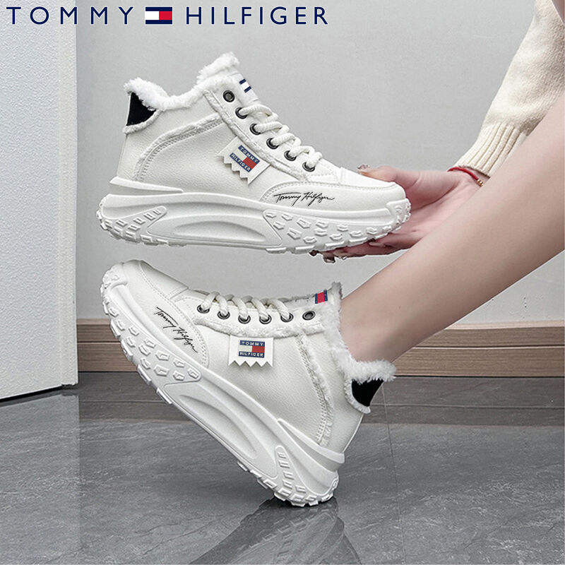 Tommy Hilfiger® Damskie Ciepłe Buty Zimowe – Kolekcja 2024