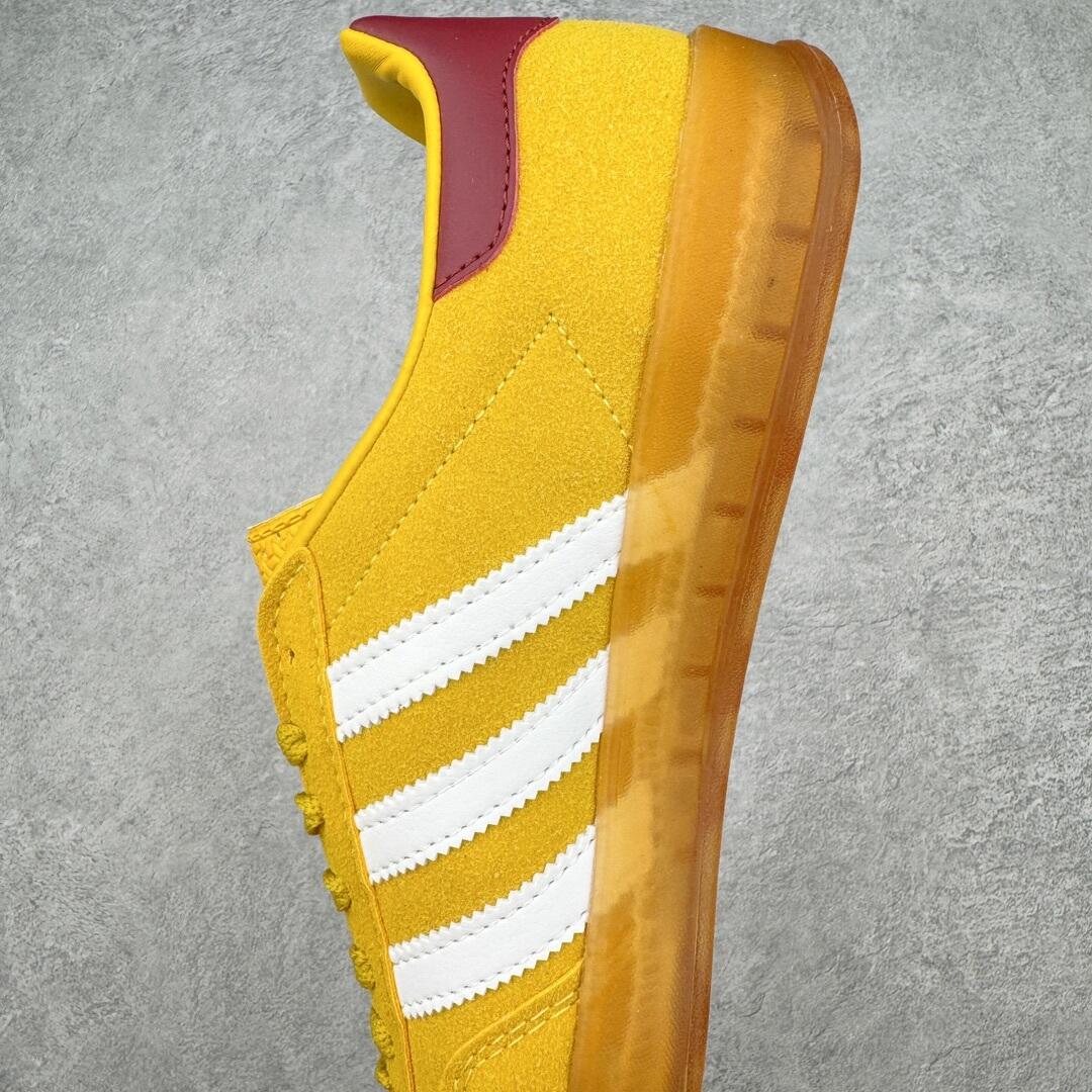 Adidas Gazelle 'Bright Yellow Burgundy'