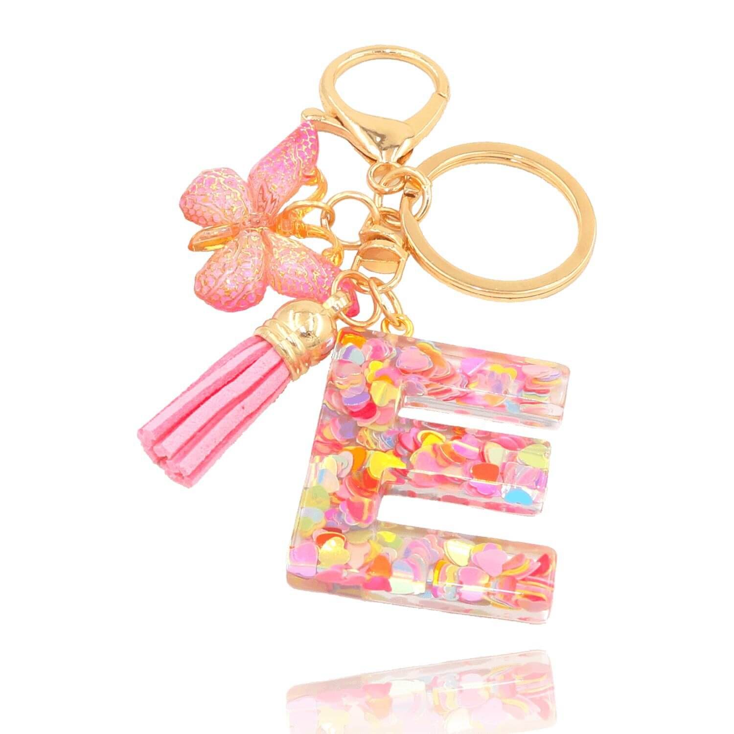 ⏰BUY 1 GET 1 FREE ONLY TODAY🌼Initial Letter Keychains🦋