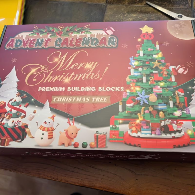 ✨Last Day 60% OFF 🎁Advent Calendar 2024 Christmas Tree Building Set