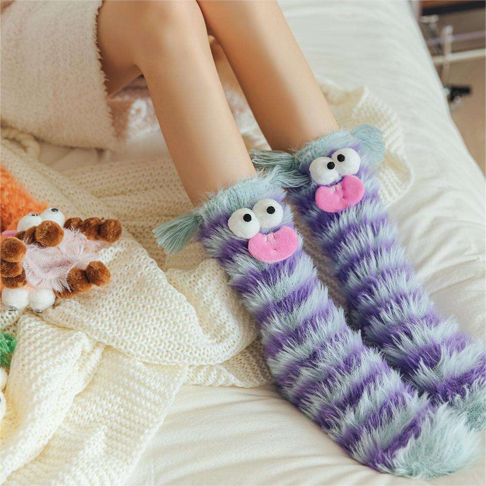 Warm Cozy Fluffy Cartoon Monster Socks🔥HOT SALE 50%OFF 🔥