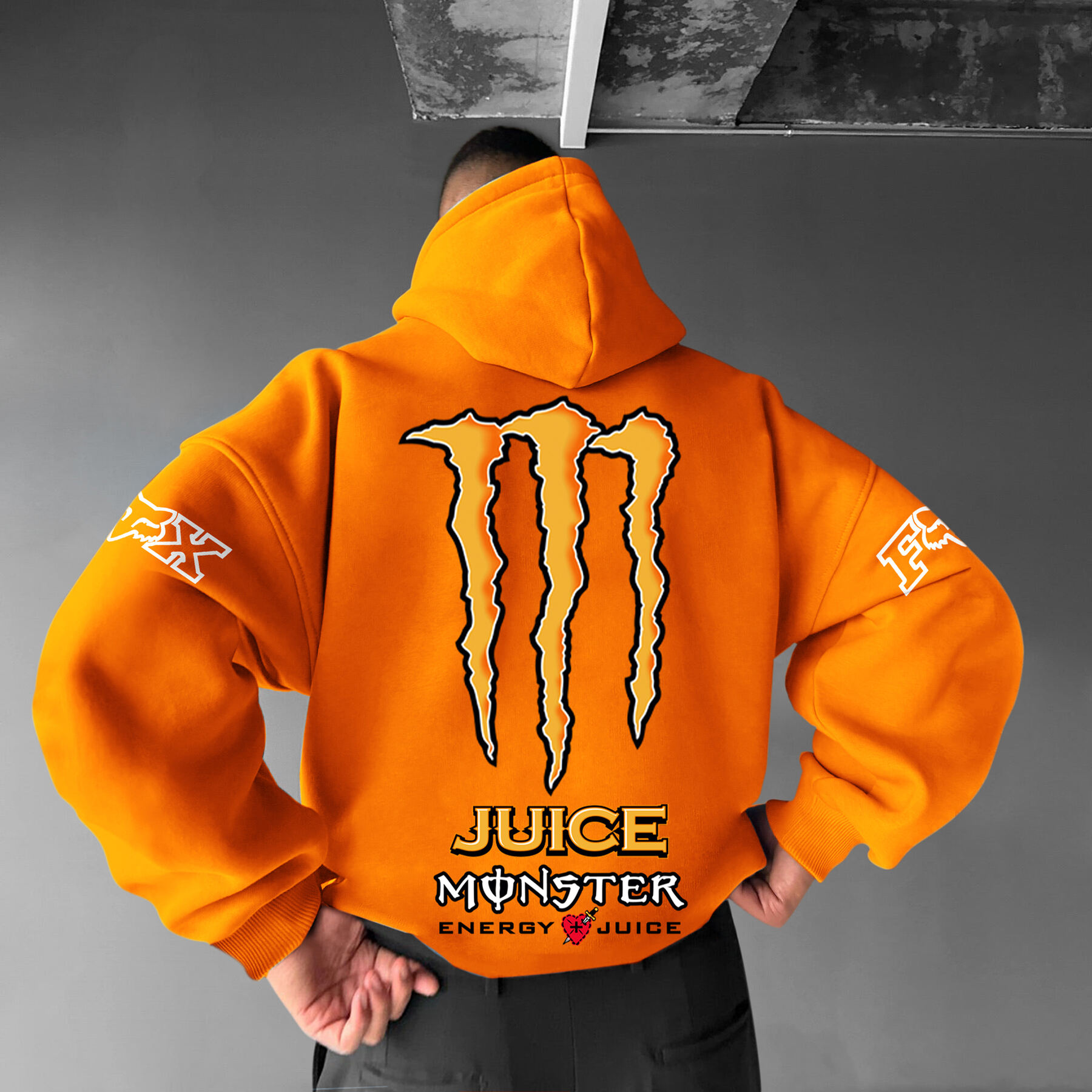 Oversize Energy Drink Style Hoodie