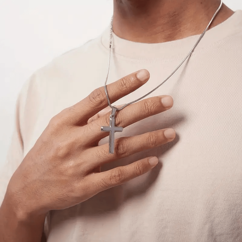 Grandson, Never Lose Faith - Cross Necklace🔥70% OFF