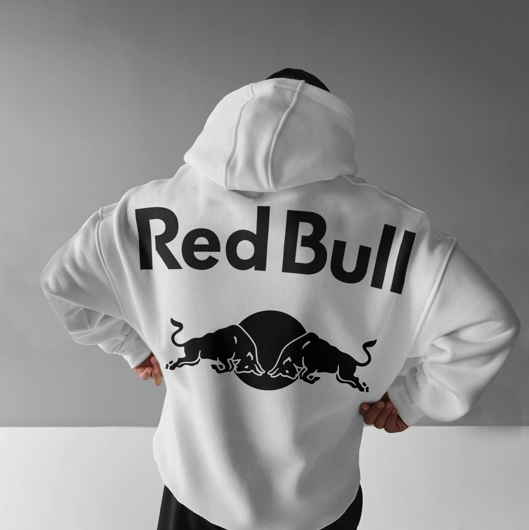 Oversized Red Bull Hoodie