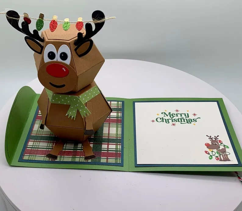 📩3D Pop Up Christmas Card