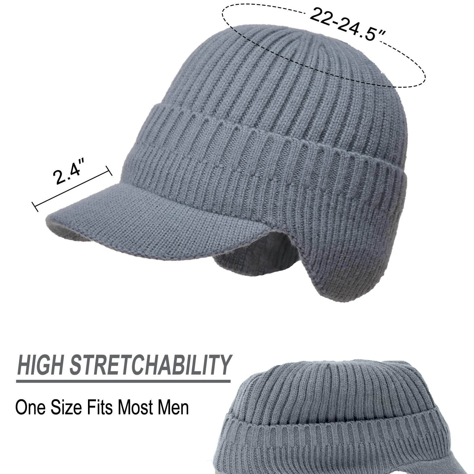 🔥Christmas Sale 60% OFF 🥶Elastic Warm Ear Protection Knitted Hat☃️