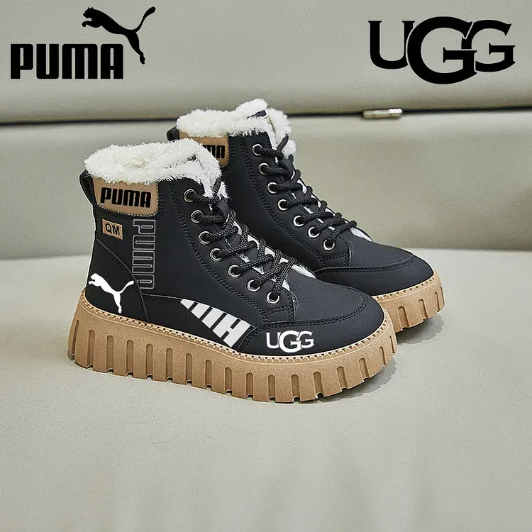 Neklizajuće ženske čizme otporne na hladnoću UGG&PUMA