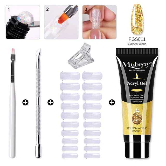 Polygel Nail Kit