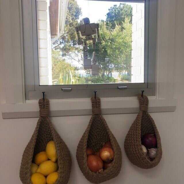 🔥CHRISTMAS SALE60% 🛍️OFF-Hanging Wall Vegetable Fruit Baskets