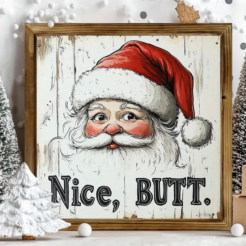 💥Christmas sale - 🎅Christmas Decor Bathroom Sign Home