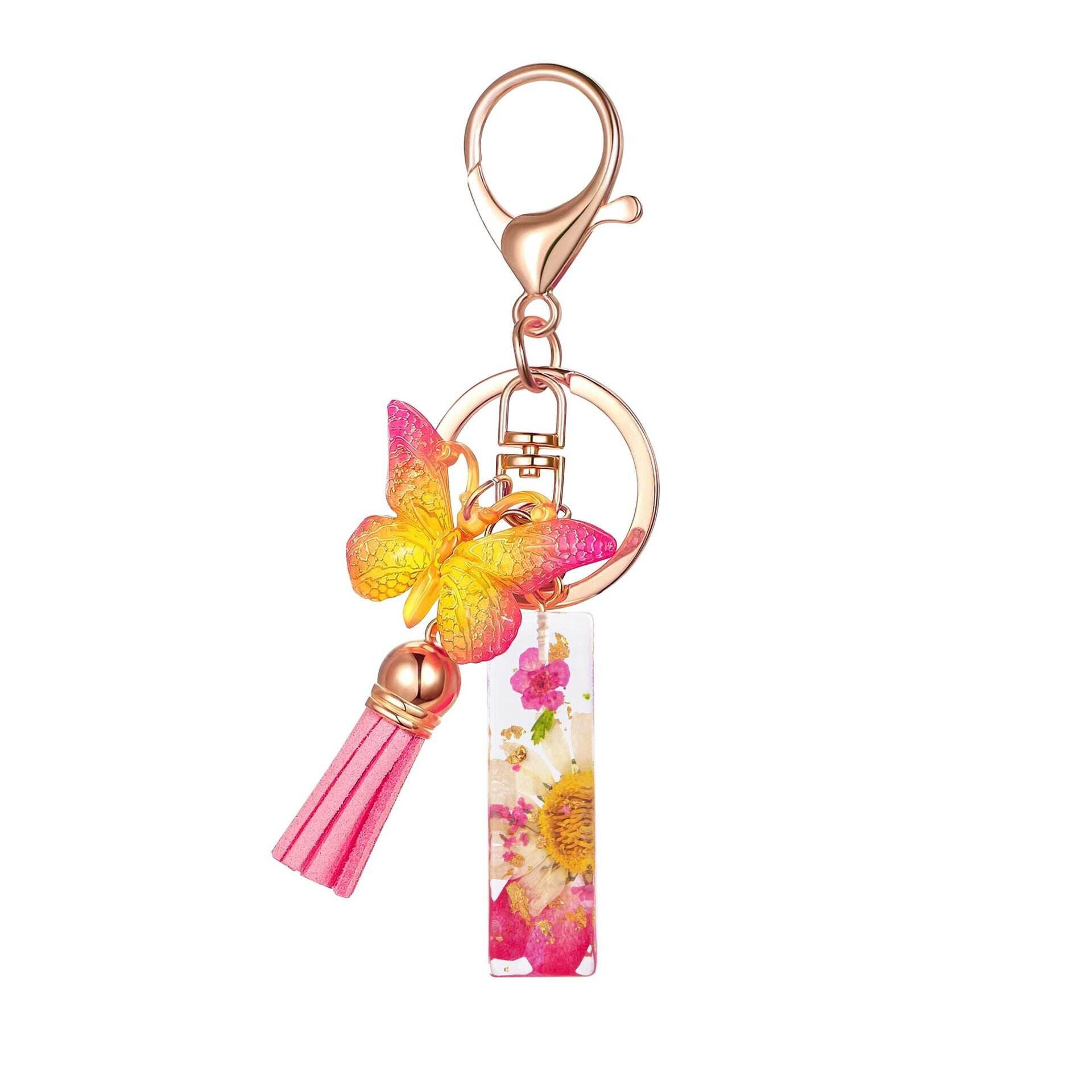 ⏰BUY 1 GET 1 FREE ONLY TODAY🌼Initial Letter Keychains🦋