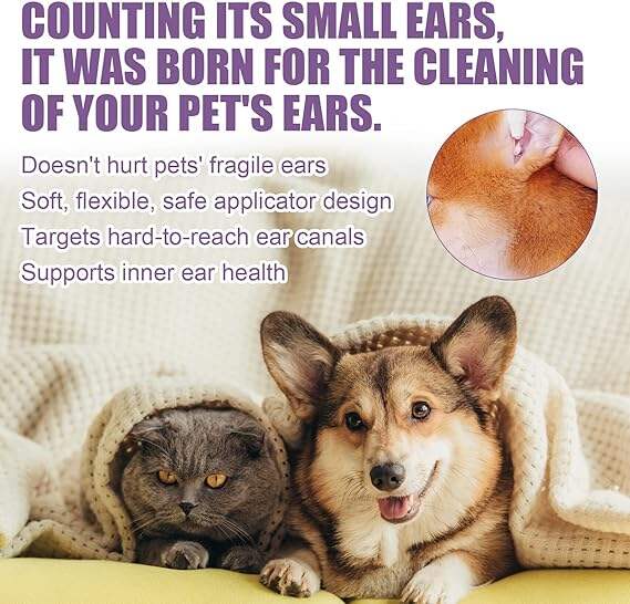 Pet Ear Cleaner - Infection Treatment for Dogs & Cats