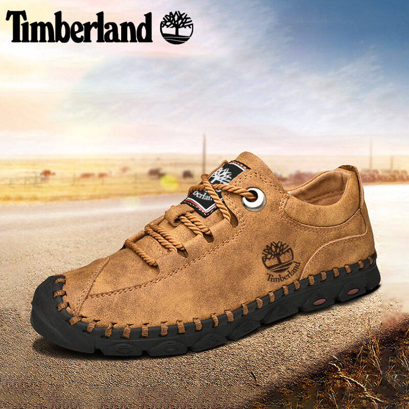 Timberland  Skórzane buty męskie z miękką podeszwą