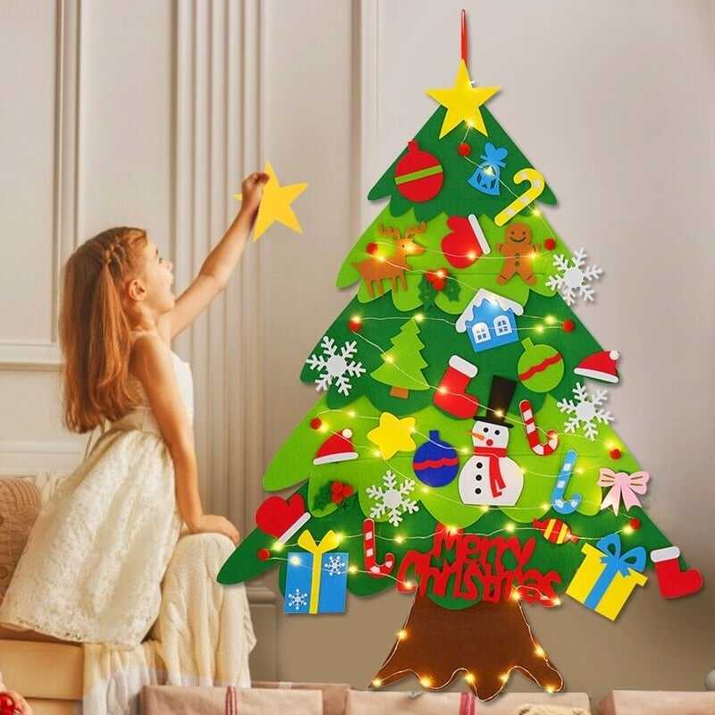 🎄Christmas Pre-sale 60% OFF🎁DIY Felt Christmas Tree Set